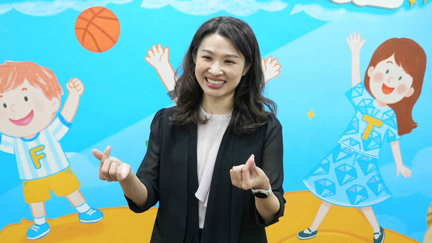 國健署長沈靜芬今天首度公開出席活動。葉志明攝