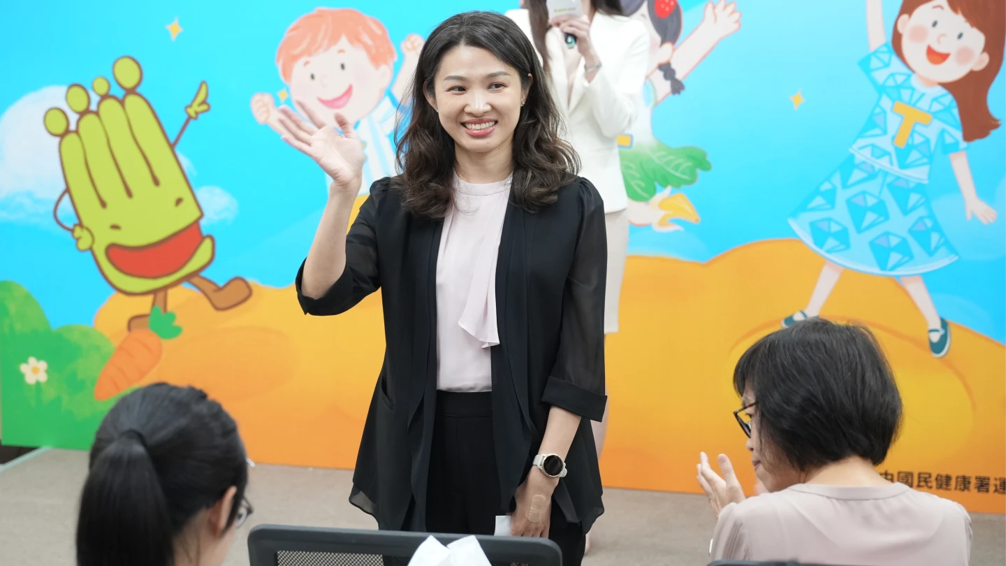 沈靜芬證實,已向總統府請辭健康台灣推動委員會委員身份。葉志明攝