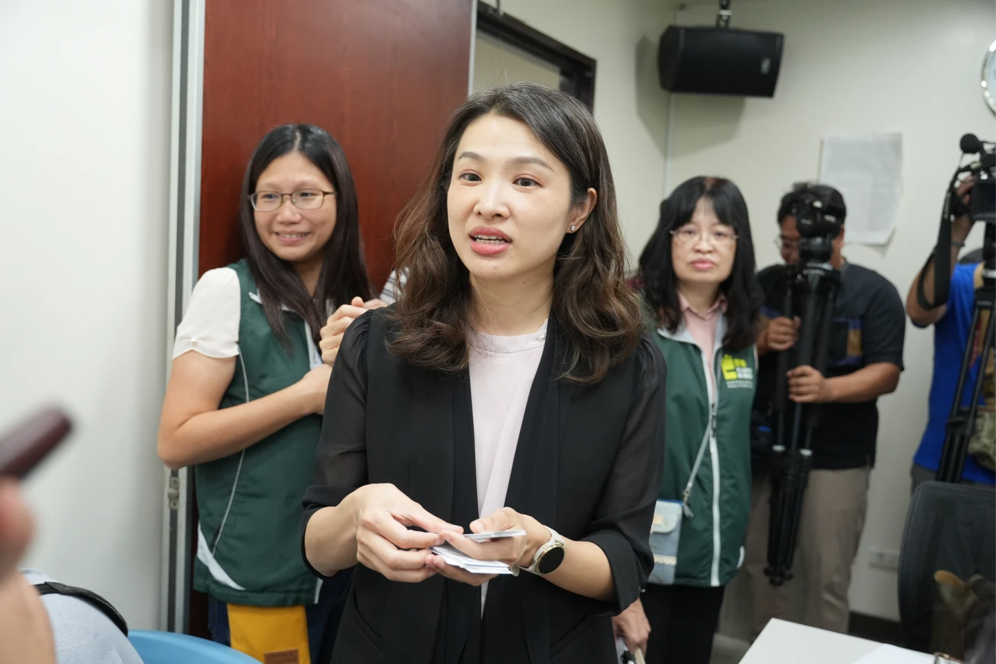 對於接任署長的契機與考量,沈靜芬認為,應該是參與健康台灣推動委員會。葉志明攝
