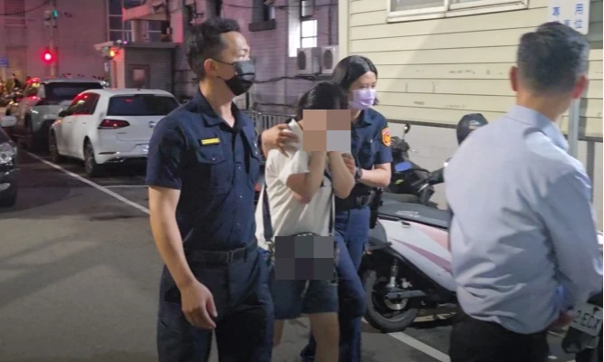 警方前往院帶回保母釐清。曾伯愷攝