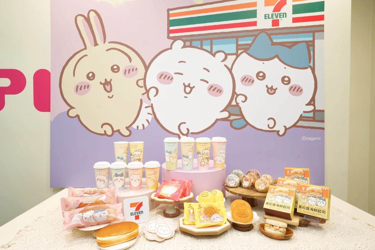 7-ELEVEN再度聯名超夯IP「吉伊卡哇」。李柏毅攝