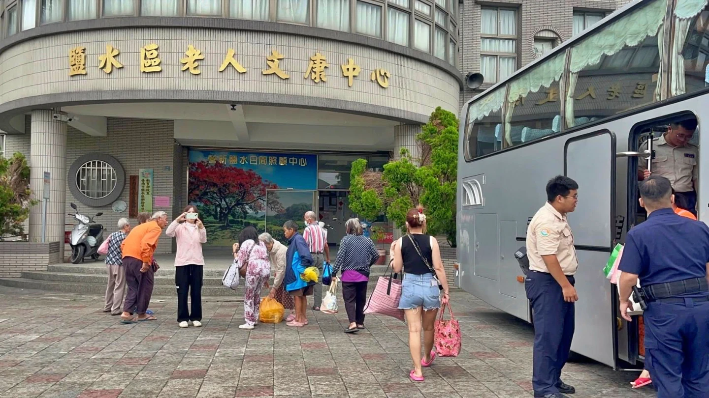 台南市預防性撤離465人。市府提供