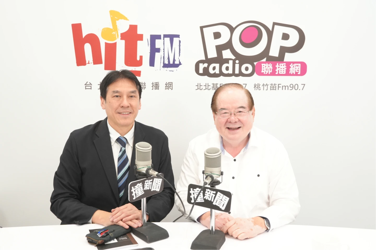國民黨前秘書長李乾龍接受資深媒體人黃暐瀚專訪。Pop Radio提供