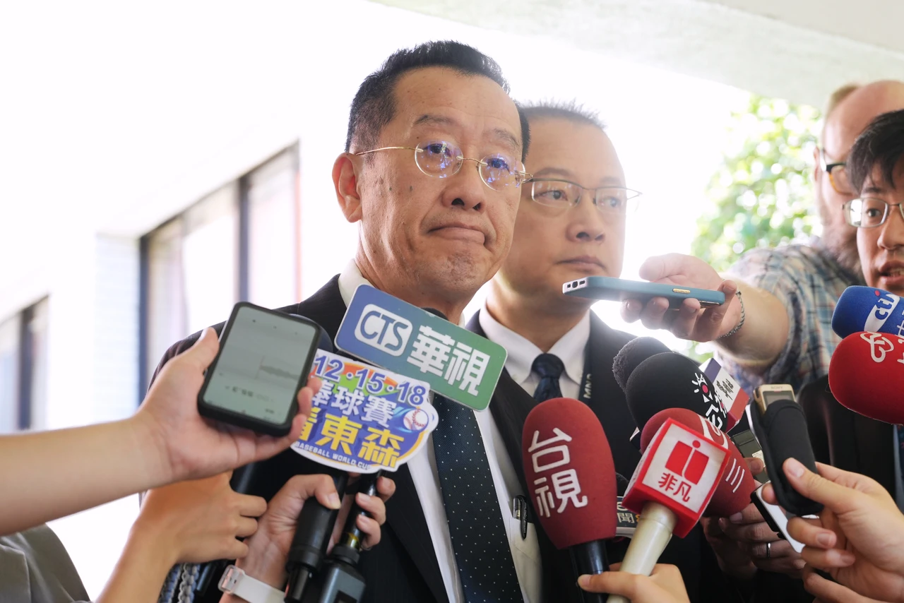 國防部長顧立雄。陳卓邦攝