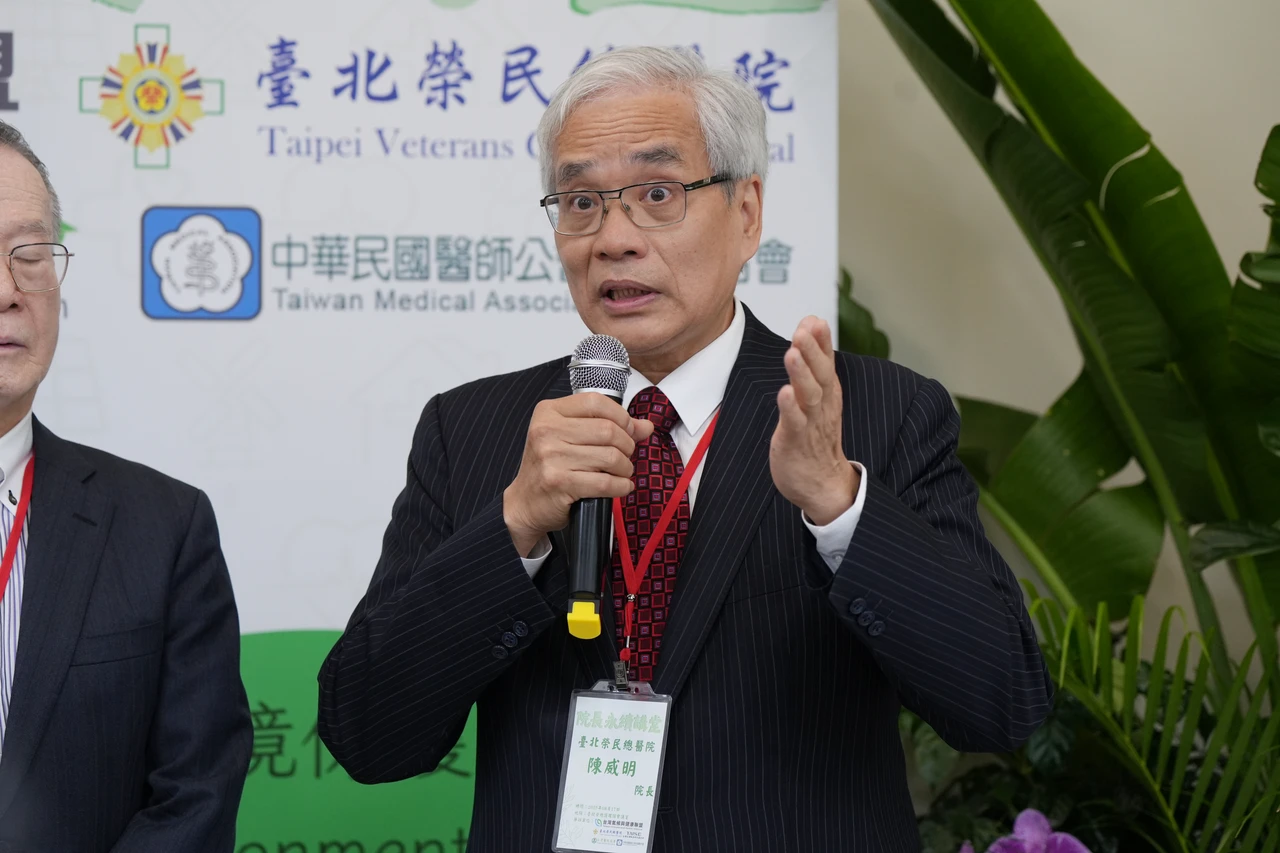 北榮院長陳威明籲調查結果出來前別過度臆測和批評,「看診還要預防詐騙,實在悲哀」。葉志明攝