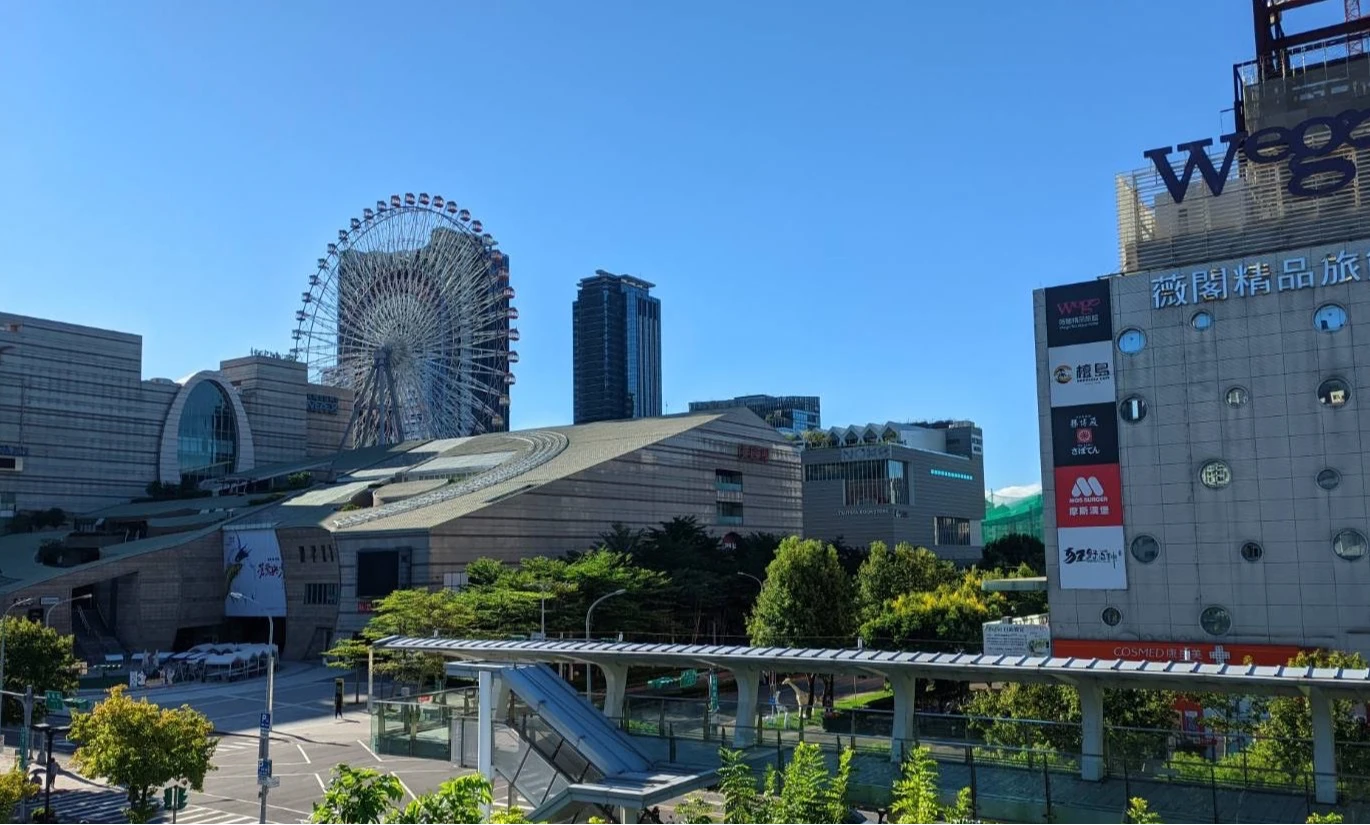 大直商圈奪星最多。台灣房屋提供