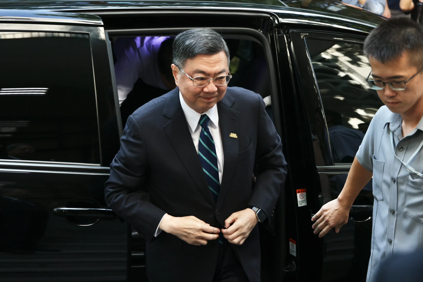 行政院長卓榮泰今至立法院進行專報並備詢。林林攝