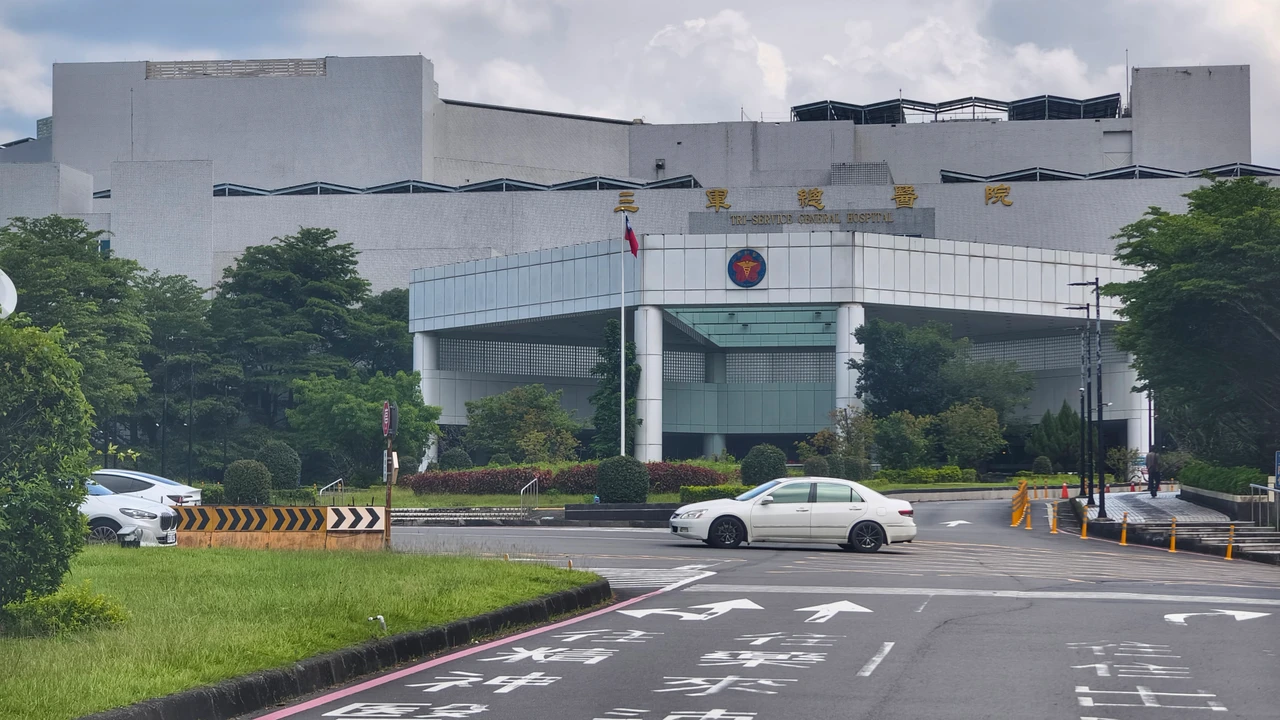 三軍總醫院。葉志明攝