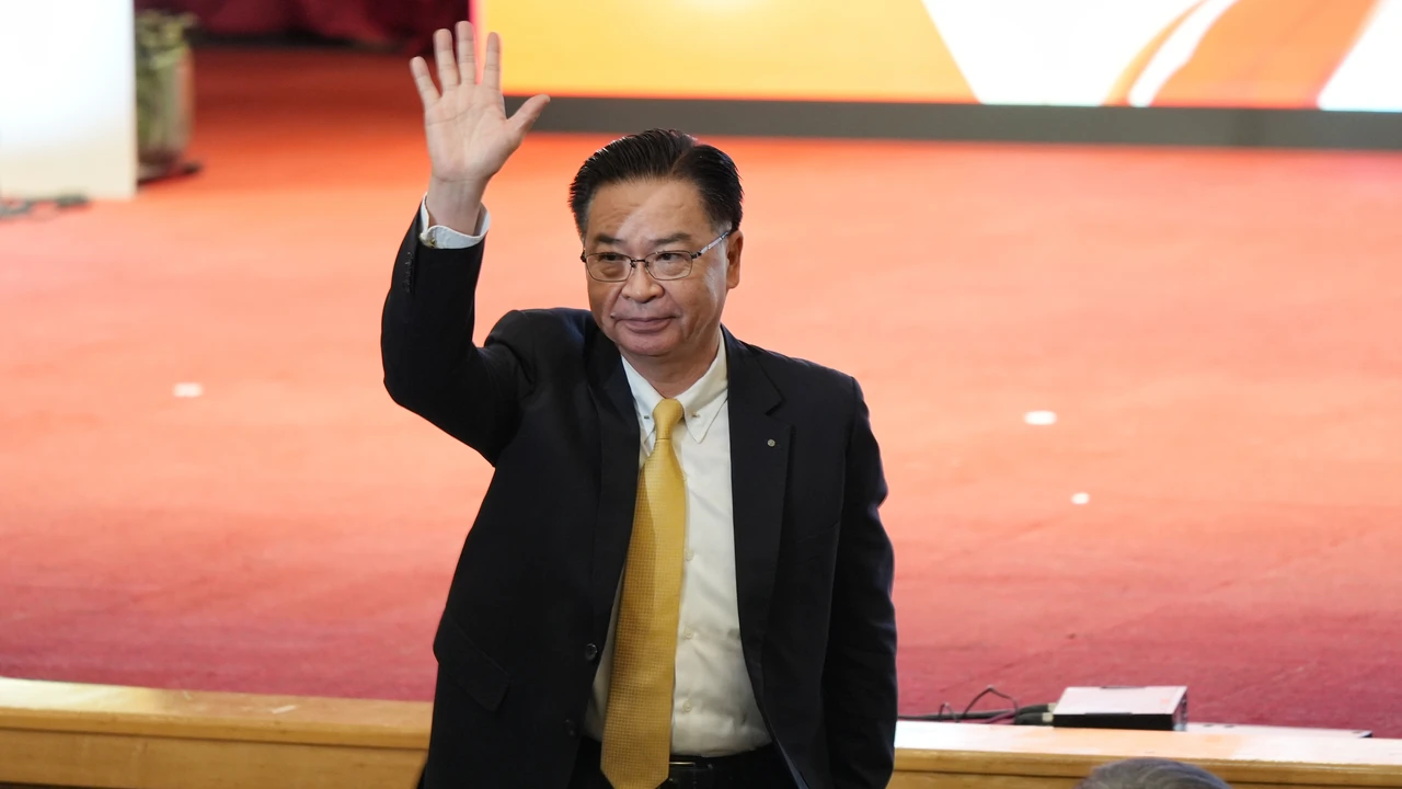 國安會秘書長吳釗燮被報導遭美方拒絕駐美,國安會發表聲明澄清。葉志明攝