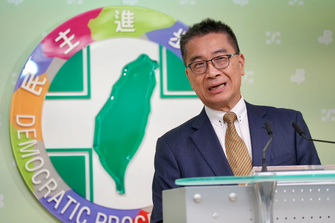 民進黨新任秘書長徐國勇。梁建裕攝