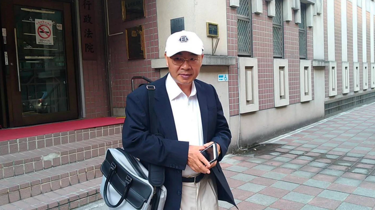 兆豐金控前董事長蔡友才(圖)先前到北院出庭。民眾提供
