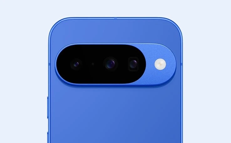 基本款Pixel 10升級為3鏡頭。取自Google官網