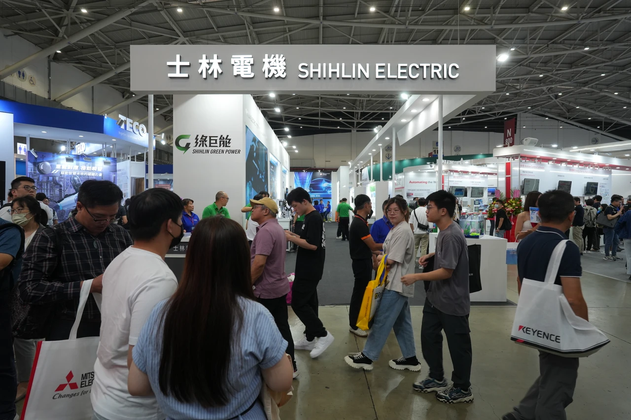 士林電機明年訂單沒問題。李柏毅攝