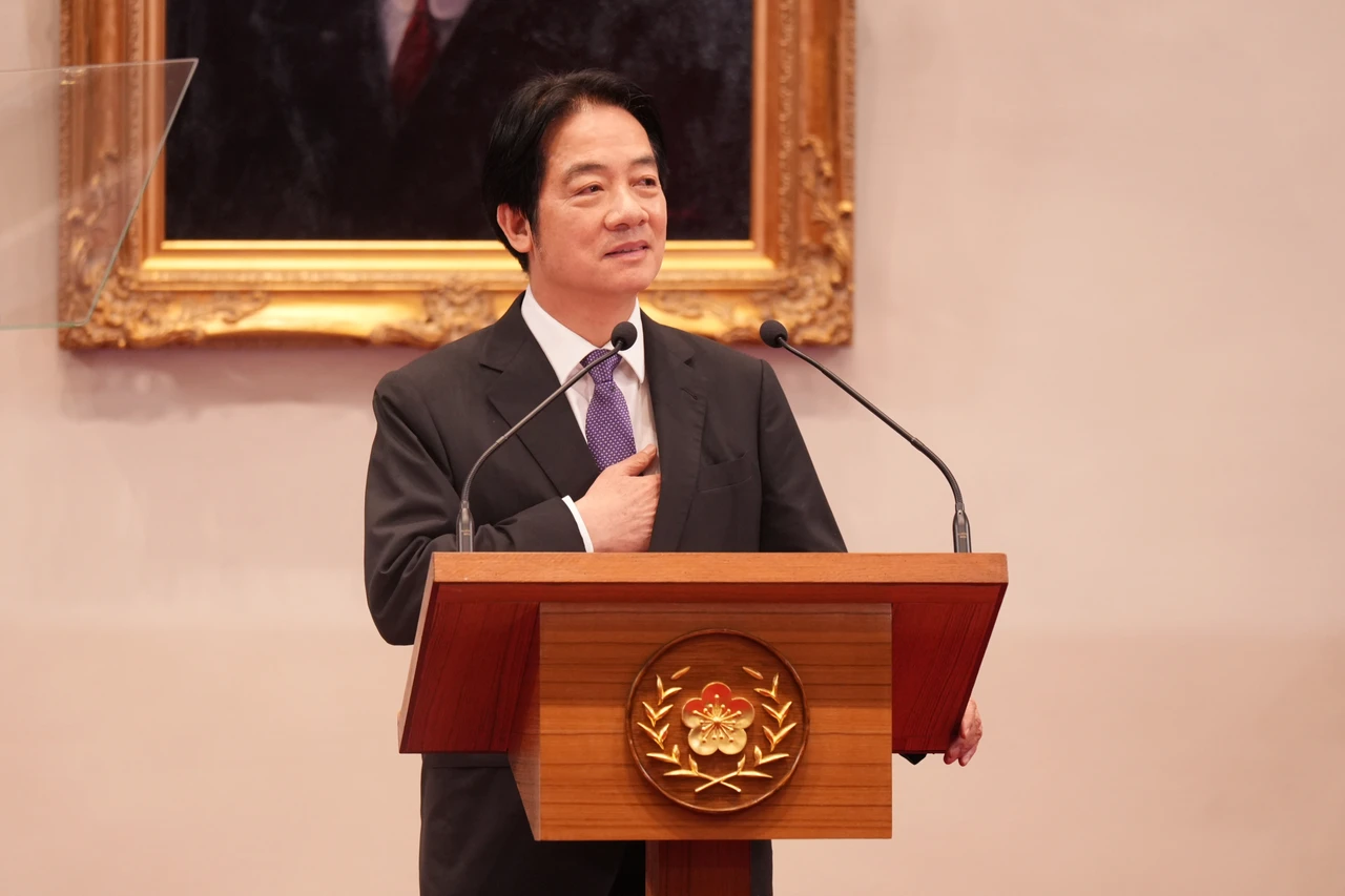 總統賴清德回應罷免與核三公投結果,並接受媒體提問。陳卓邦攝