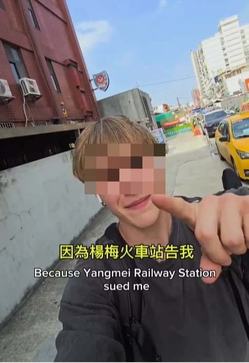 美籍男今年5月做完筆錄,開直播說原由。取自IG@jacob_pugmire