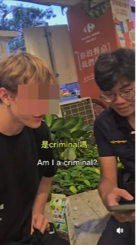 美籍男直播中遭警方逮捕。取自threads @jacob_pugmire
