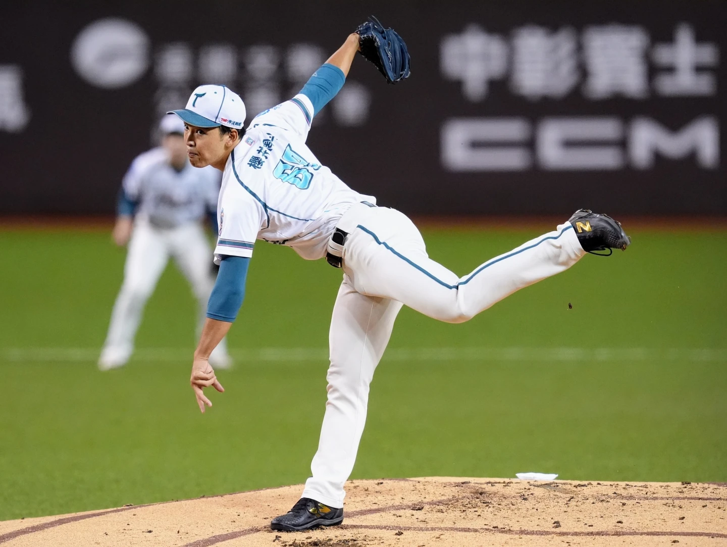 台鋼雄鷹日籍投手櫻井周斗。台鋼雄鷹提供