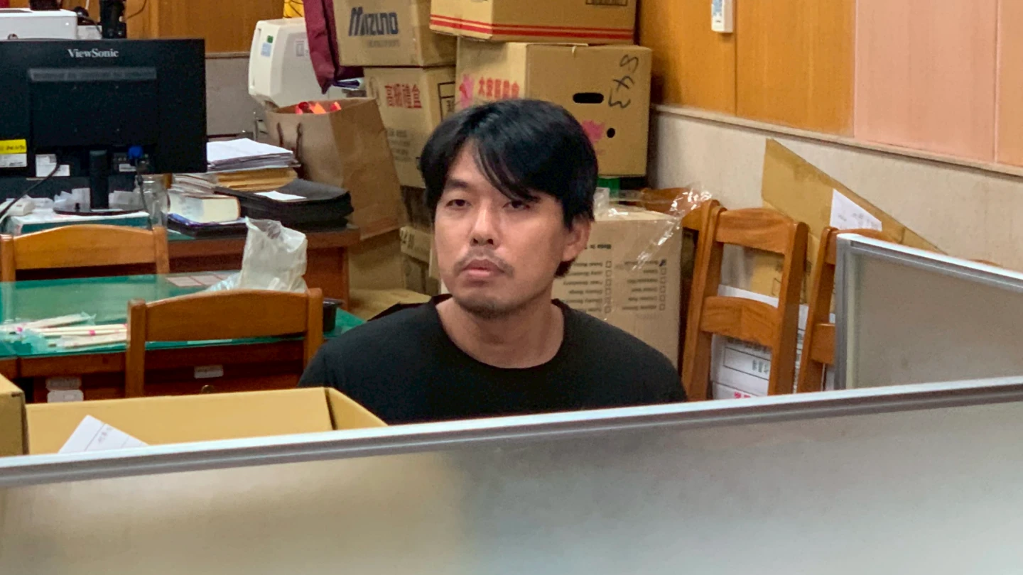 戴瑞甯涉恐嚇司法官遭起訴後,今獲法院裁定無保釋放、限制住居。丁牧群攝