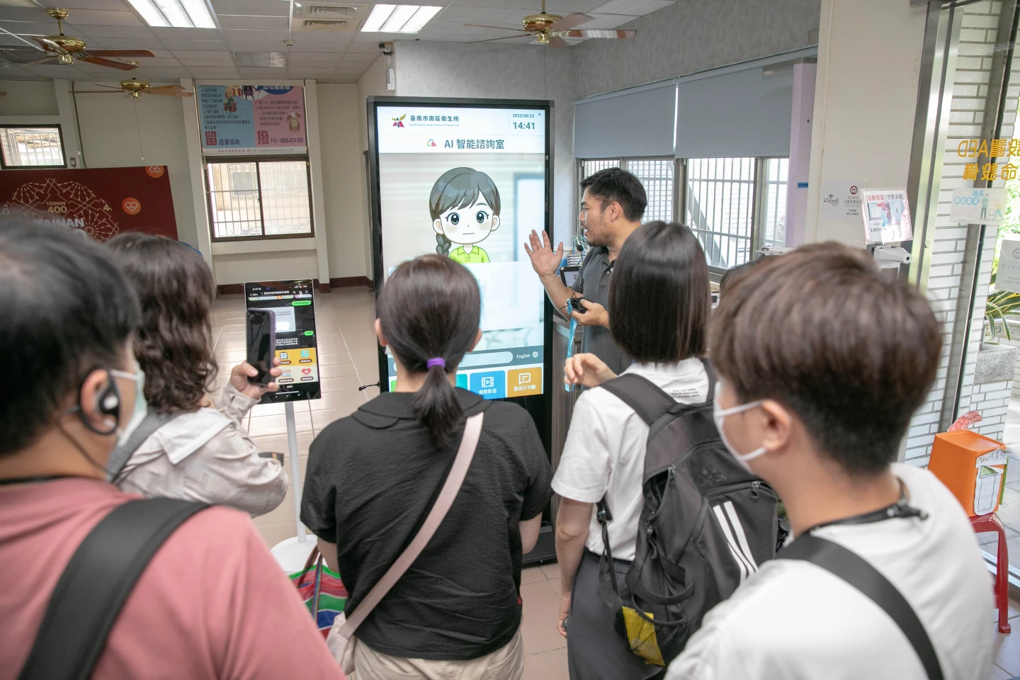 嘉義市政府率隊前往台南參訪,學在數位治理與AI導入應用。嘉義市政府提供