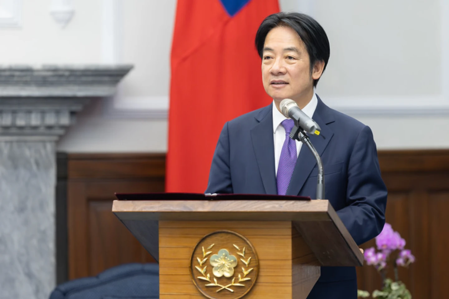賴清德:政府已提出「180億元農漁產業支持方案」。總統府提供