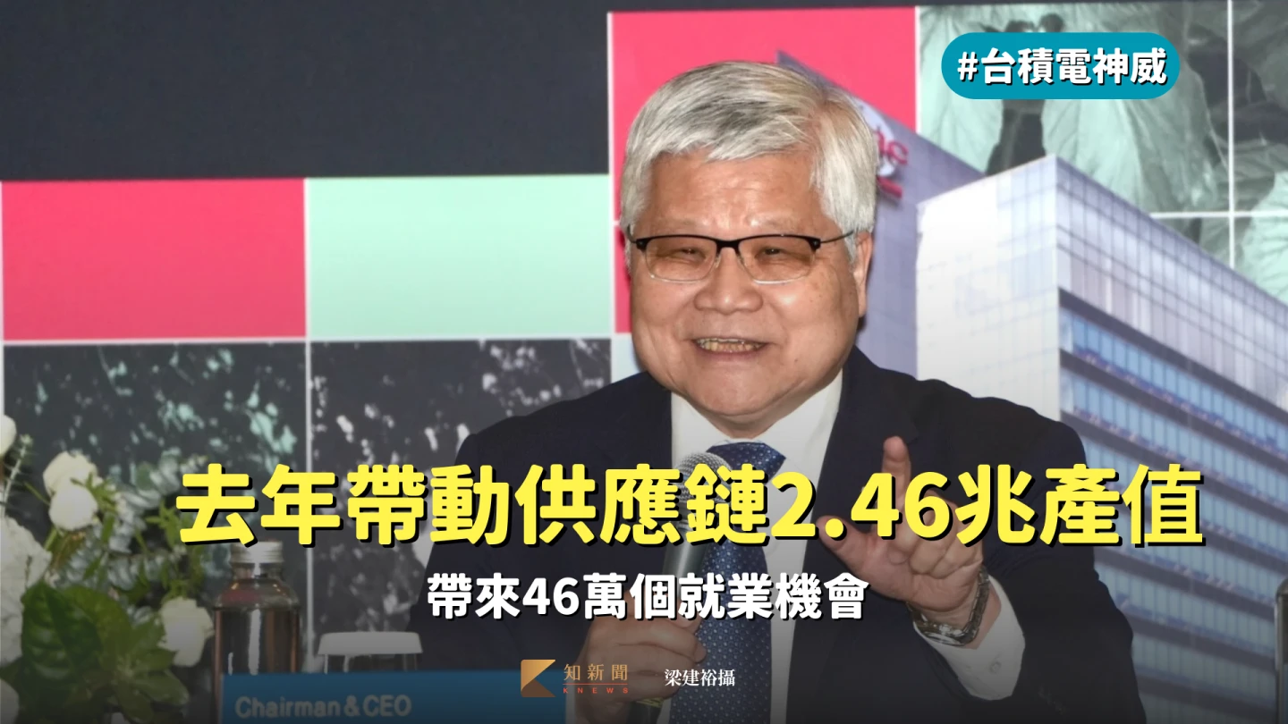 台積電董事長魏哲家。梁建裕攝