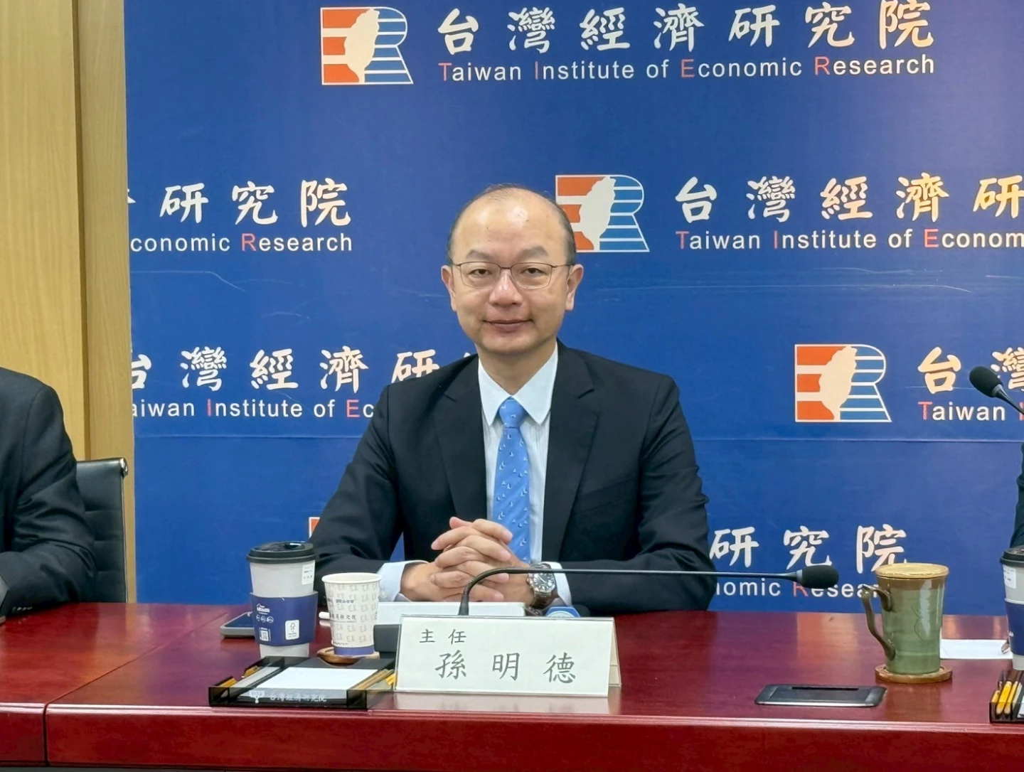 台經院景氣預測中心主任孫明德。台經院提供