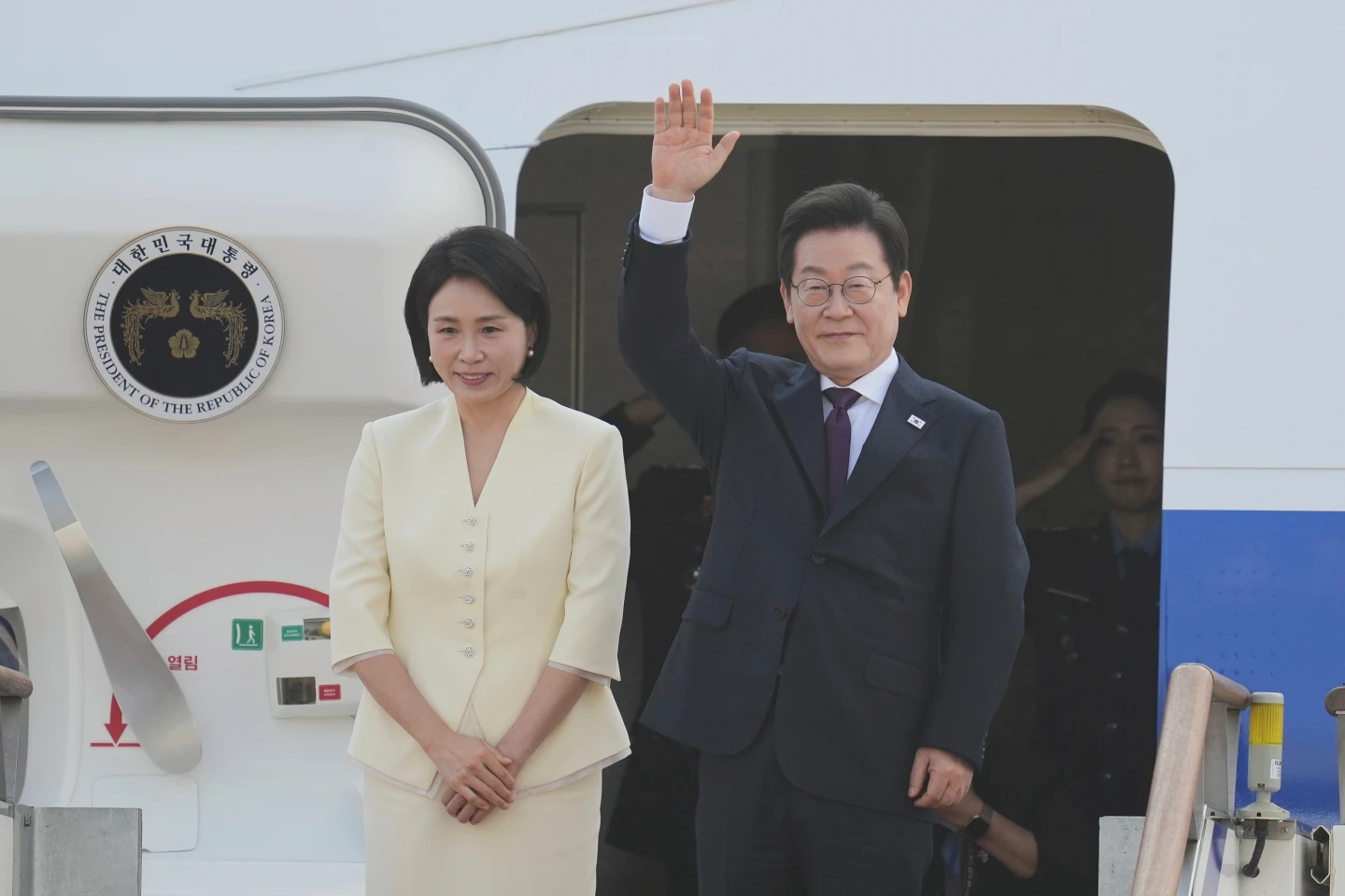 南韓總統李在明此行訪問美國,是川普發出邀請。美聯社