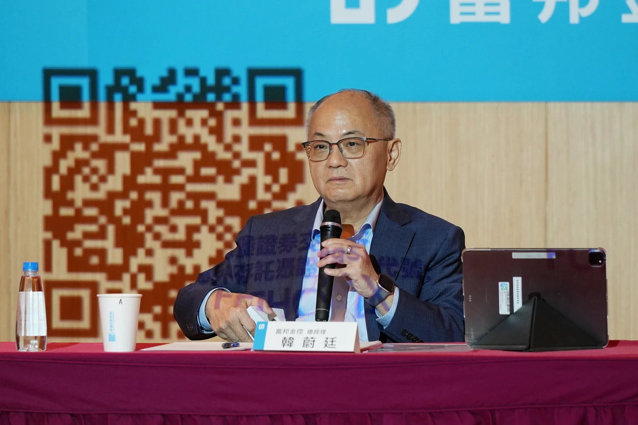 富邦金控總經理韓蔚廷。葉志明攝