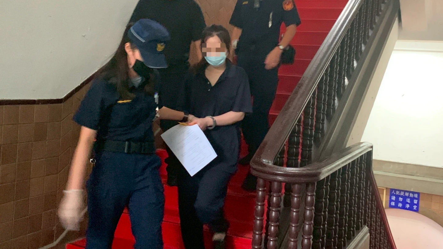 蘇女勒死2名子女,日前被提解到高院出庭。資料照。丁牧群攝