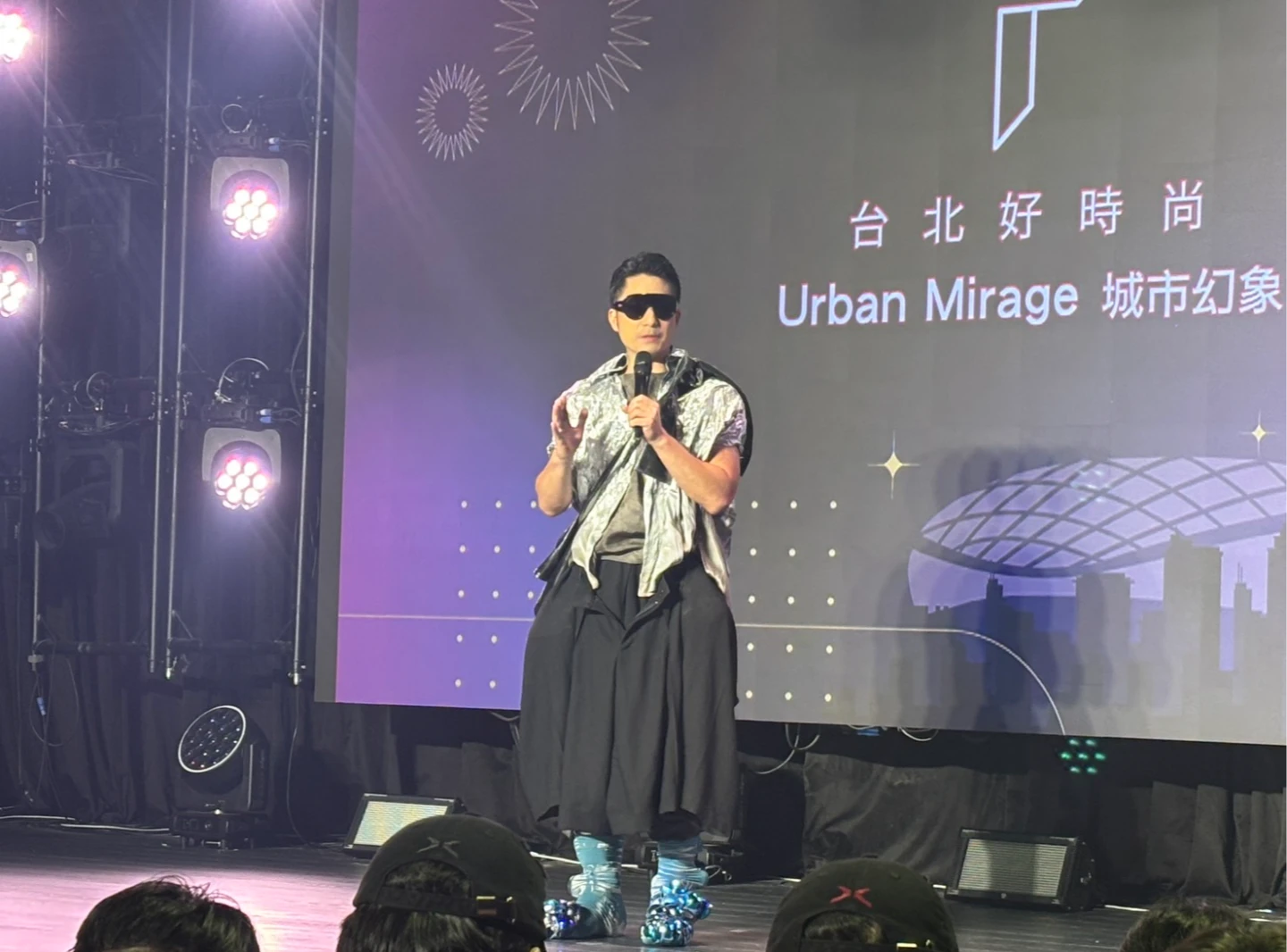 蔣萬安出席「台北好時尚」台北TOP時裝設計大賞決賽動態秀暨頒獎典禮。許皓婷攝