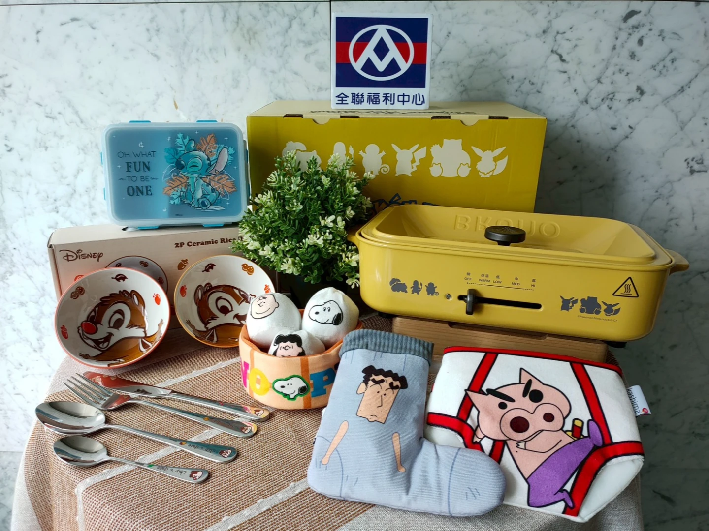 30件超人氣IP商品,全聯最低49折起。業者提供