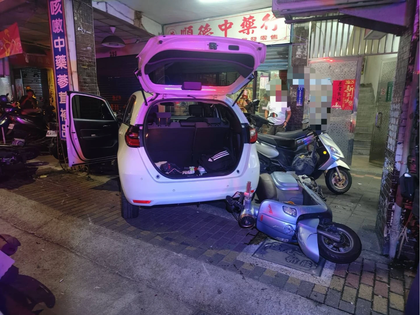 事故現場。翻攝畫面