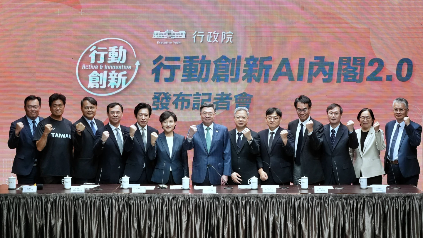 行政院長卓榮泰今介紹內閣調整新成員。林林攝