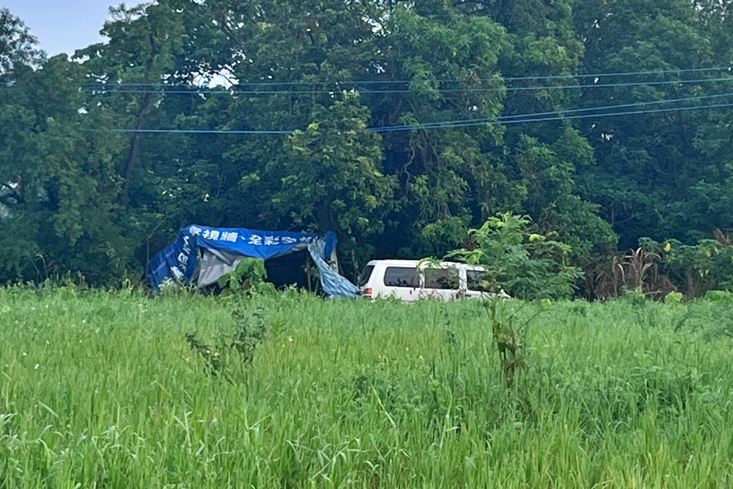 善化警方循線緝毒,驚傳2警遭強酸灼傷。王志弘攝