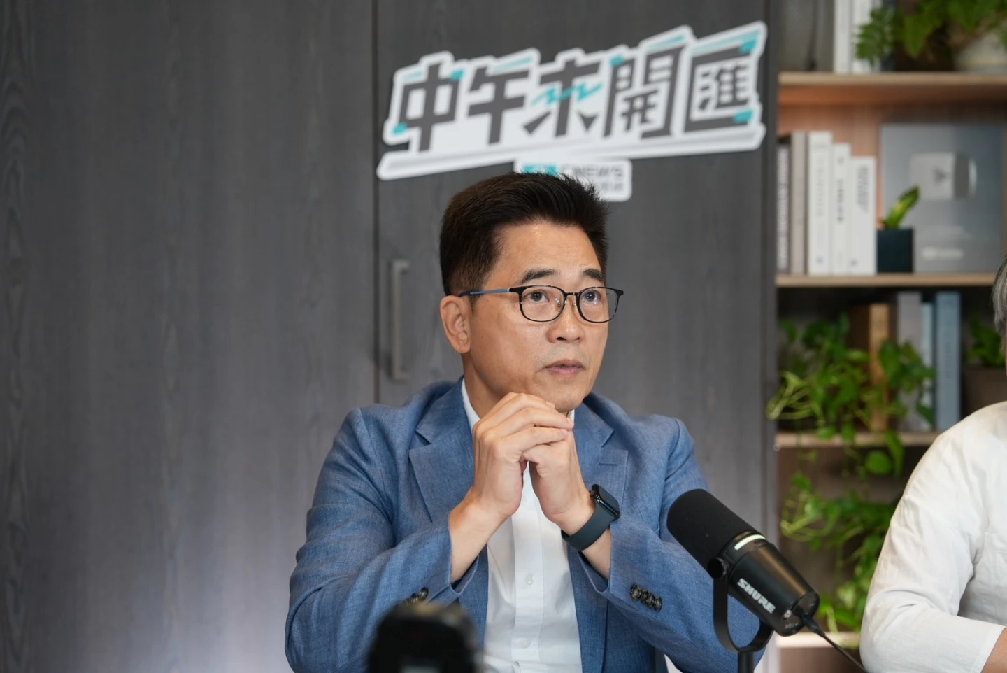 國民黨秘書長黃健庭大爆2024總統初選秘辛。《中午來開匯》提供