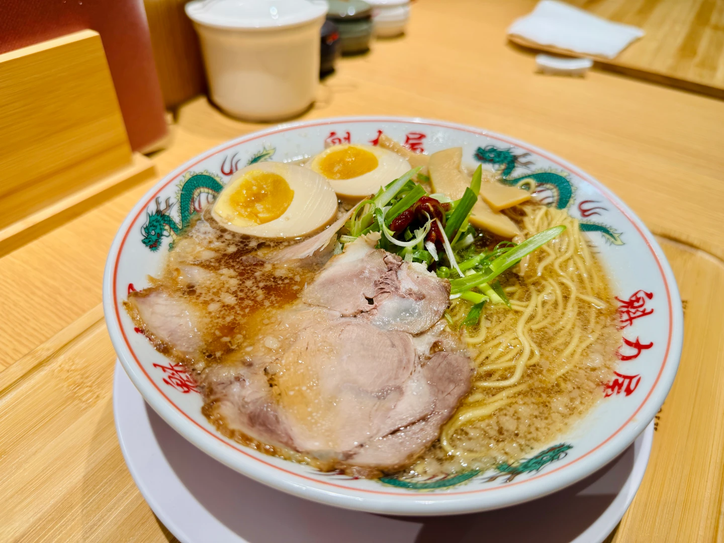 日本拉麵「魅力屋」進軍台灣,第一站選定台南。王志弘攝