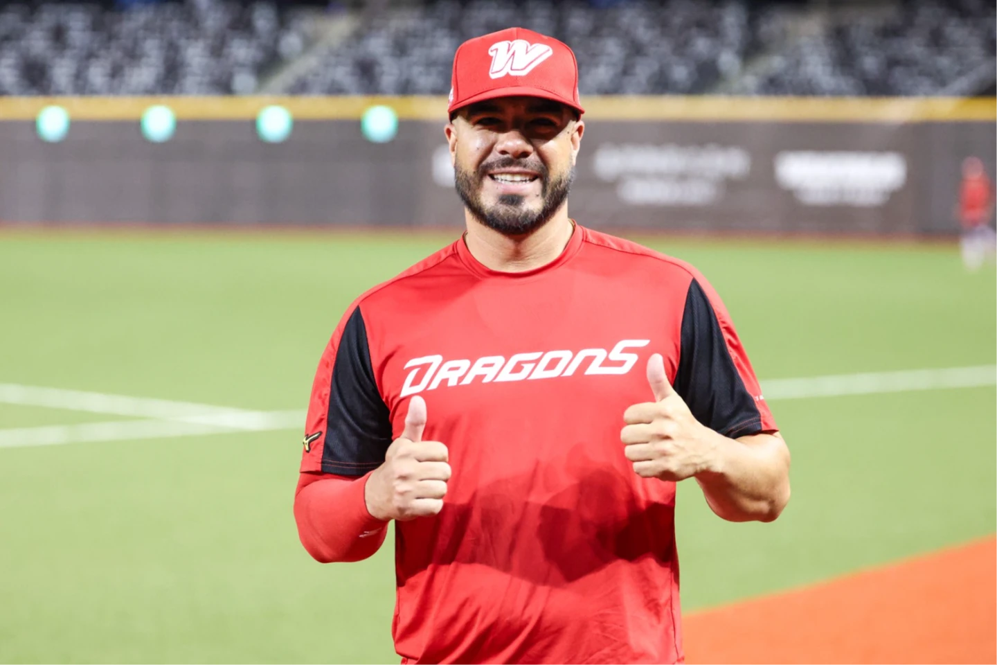 味全龍新洋投鎛銳(Manny Barreda)。味全龍提供