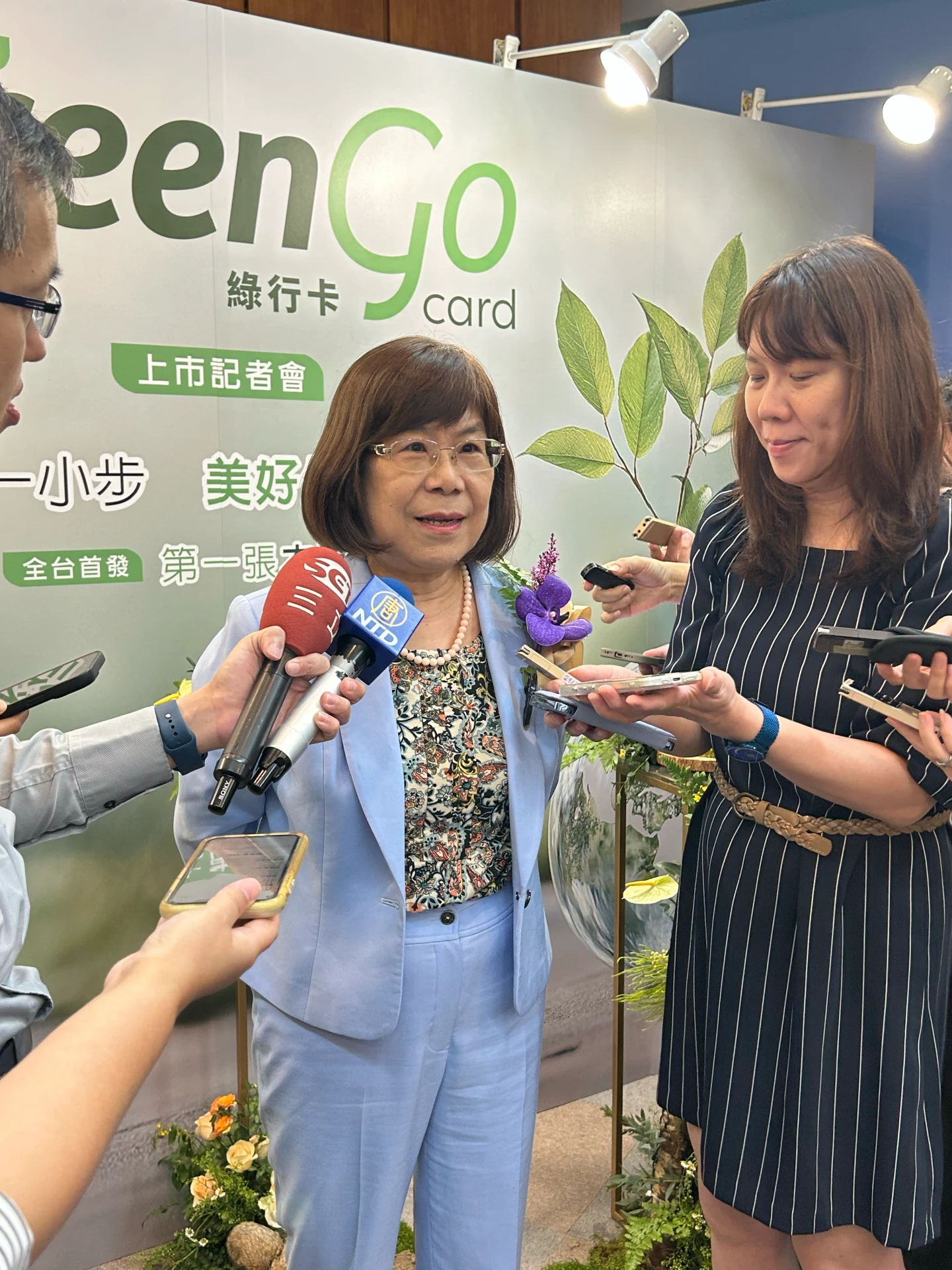 台灣金控董事長凌忠嫄表示,台銀人壽不會調保費。林巧雁攝