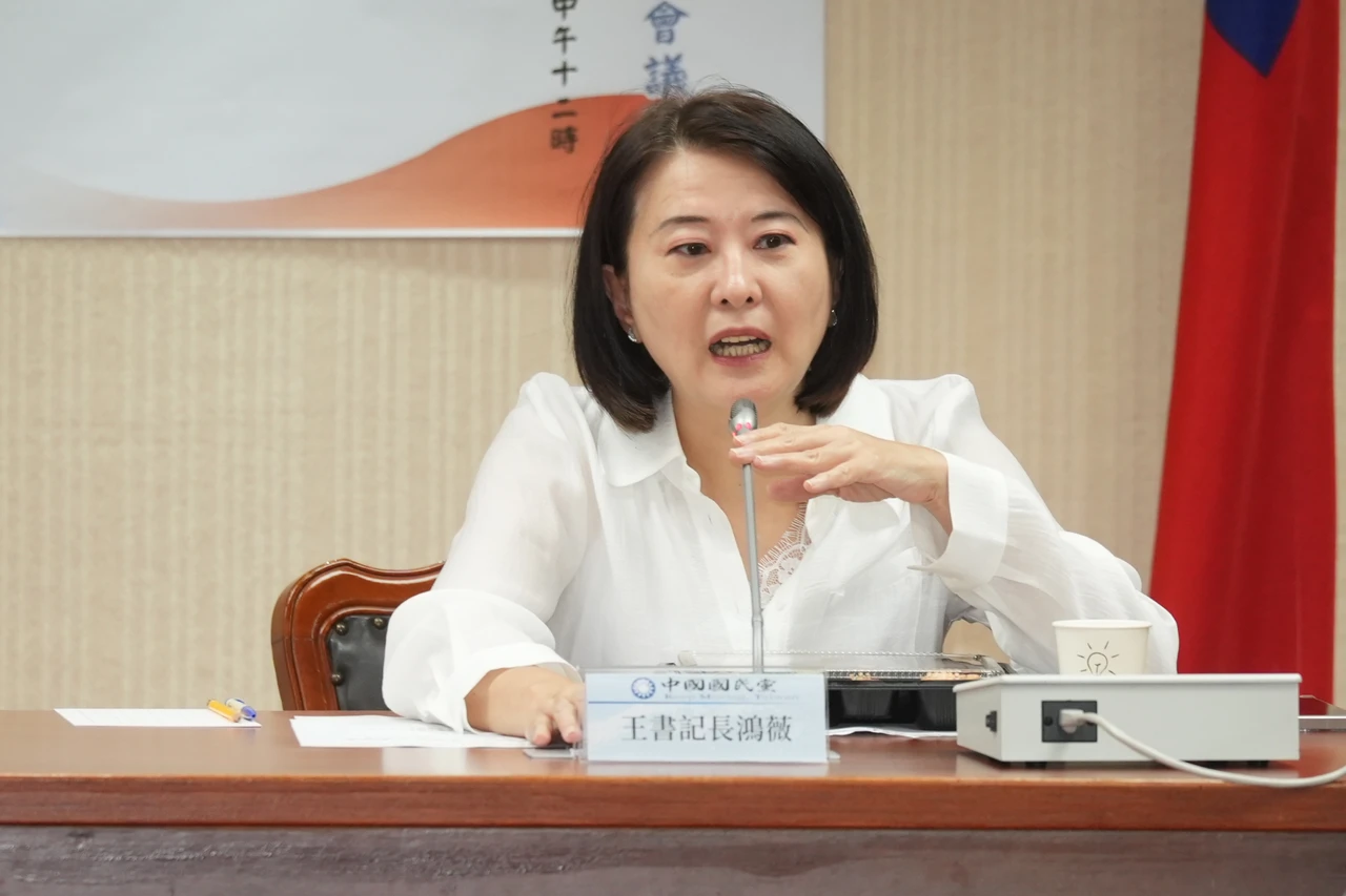 王鴻薇稱心情如釋重負。李柏毅攝