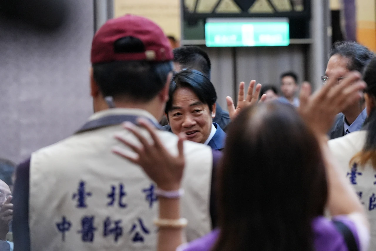 賴清德直言,自己就是清冠一號對抗新冠的見證者。葉志明攝