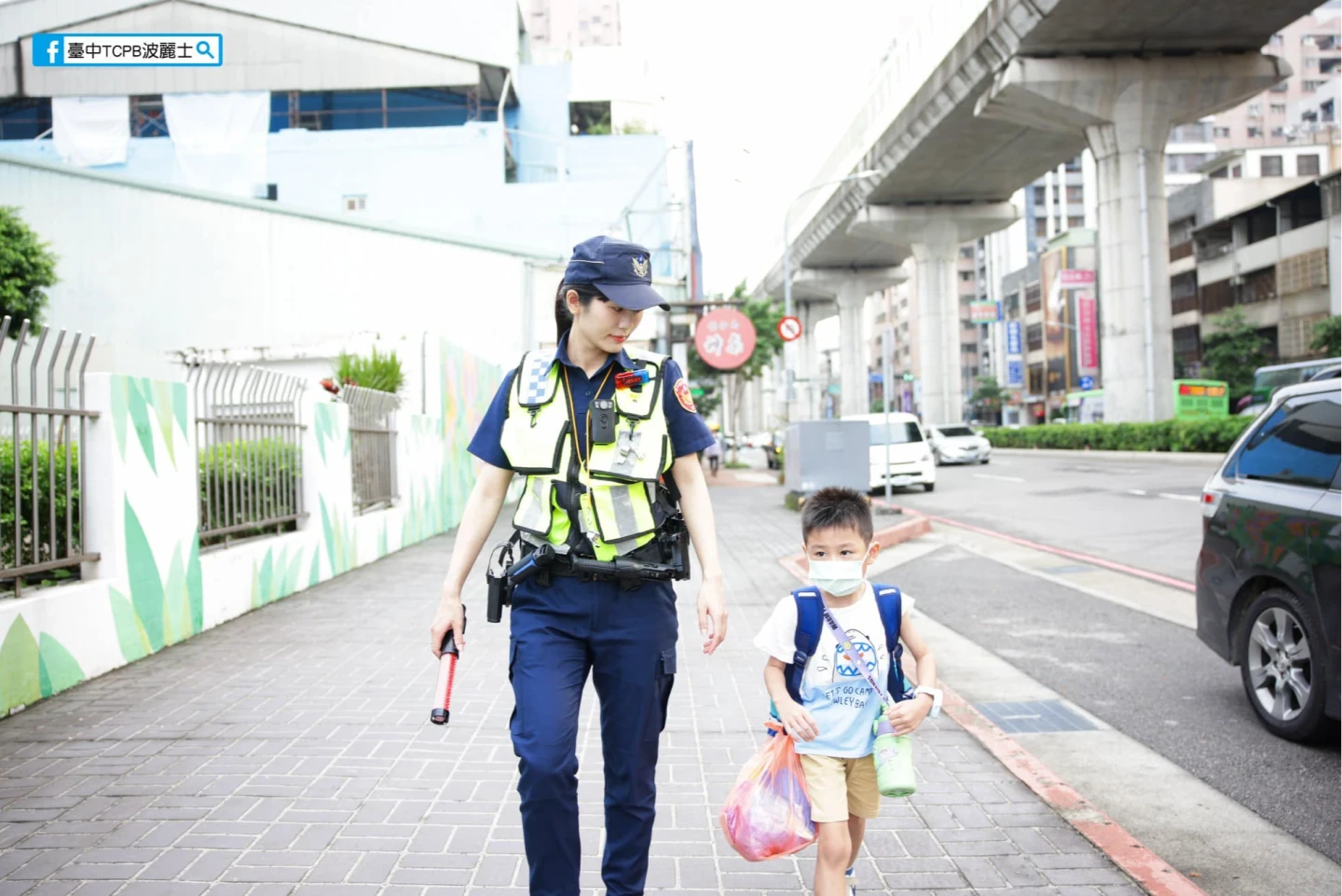 女警成最大亮點。取自FB @ 臺中TCPB波麗士