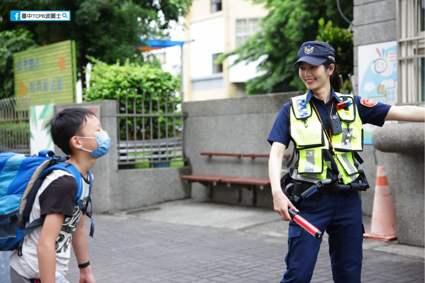 女警成最大亮點。取自FB @ 臺中TCPB波麗士