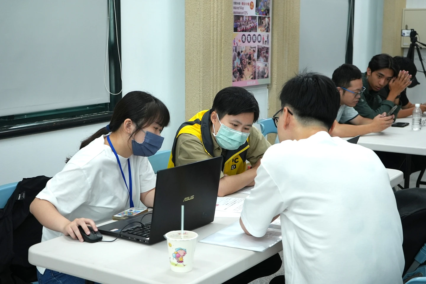 說明會現場提供諮詢服務。新北市地政局提供