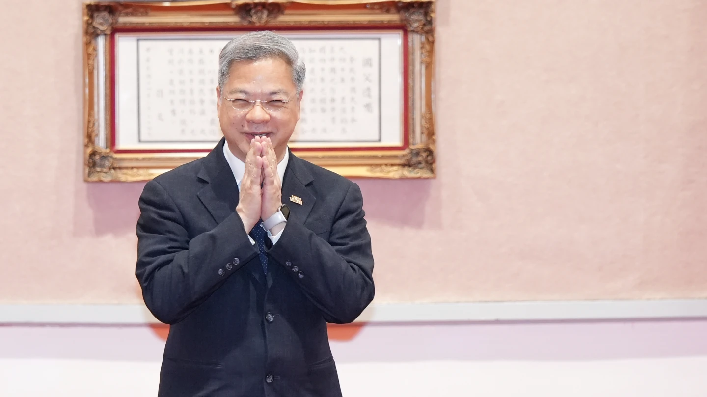 龔明鑫談美國關稅問題,「任何狀況都有路可走」。葉志明攝