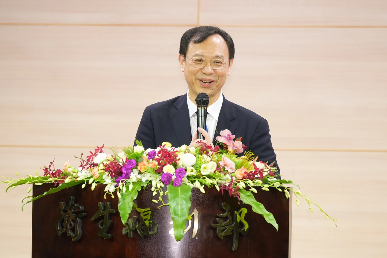新任衛福部長石崇良。李柏毅攝