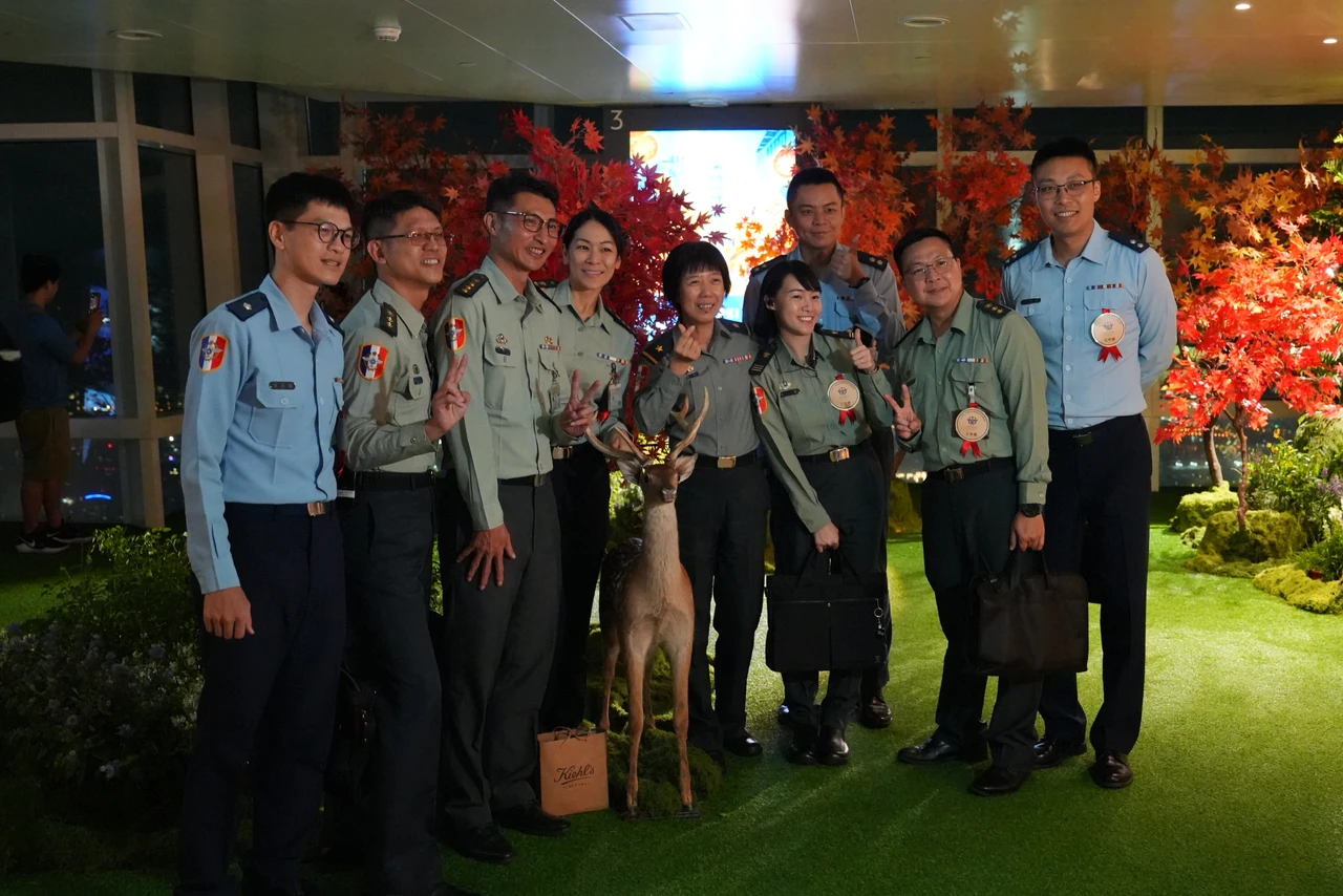 台北101在9月3日將舉行「敬軍點燈」儀式。李柏毅攝