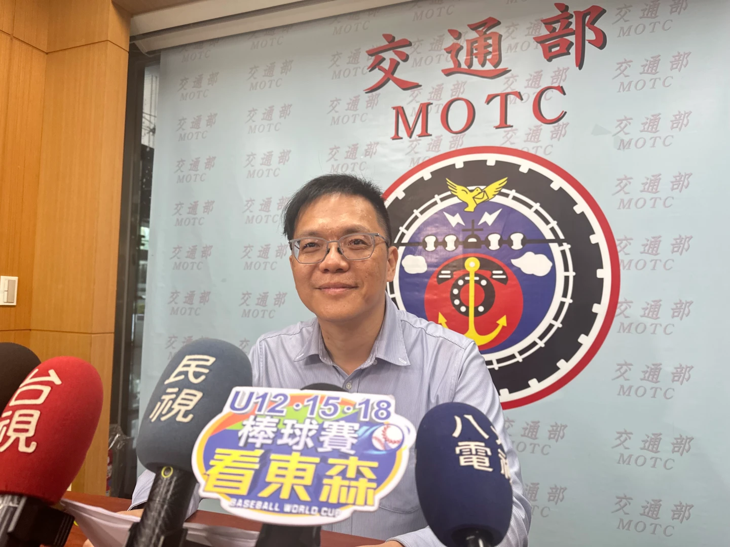 公路局運輸組組長梁郭國。陳怡文攝