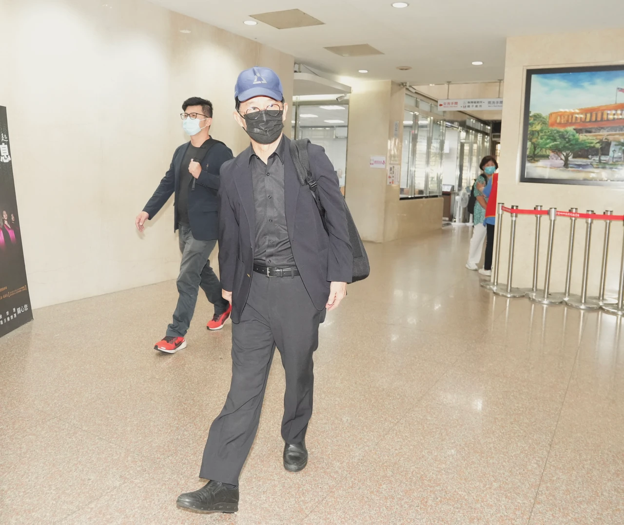 彭振聲日前因京華城案到台北地院作證。資料照。梁建裕攝