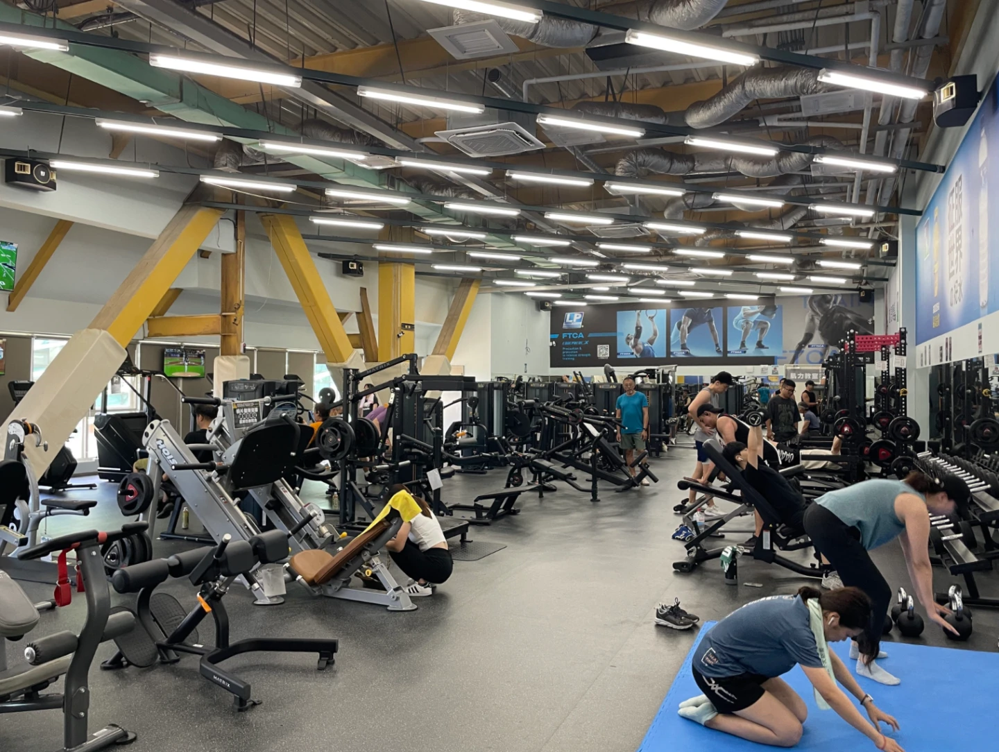 運動中心推出抽獎、限時優惠。台北市體育局提供