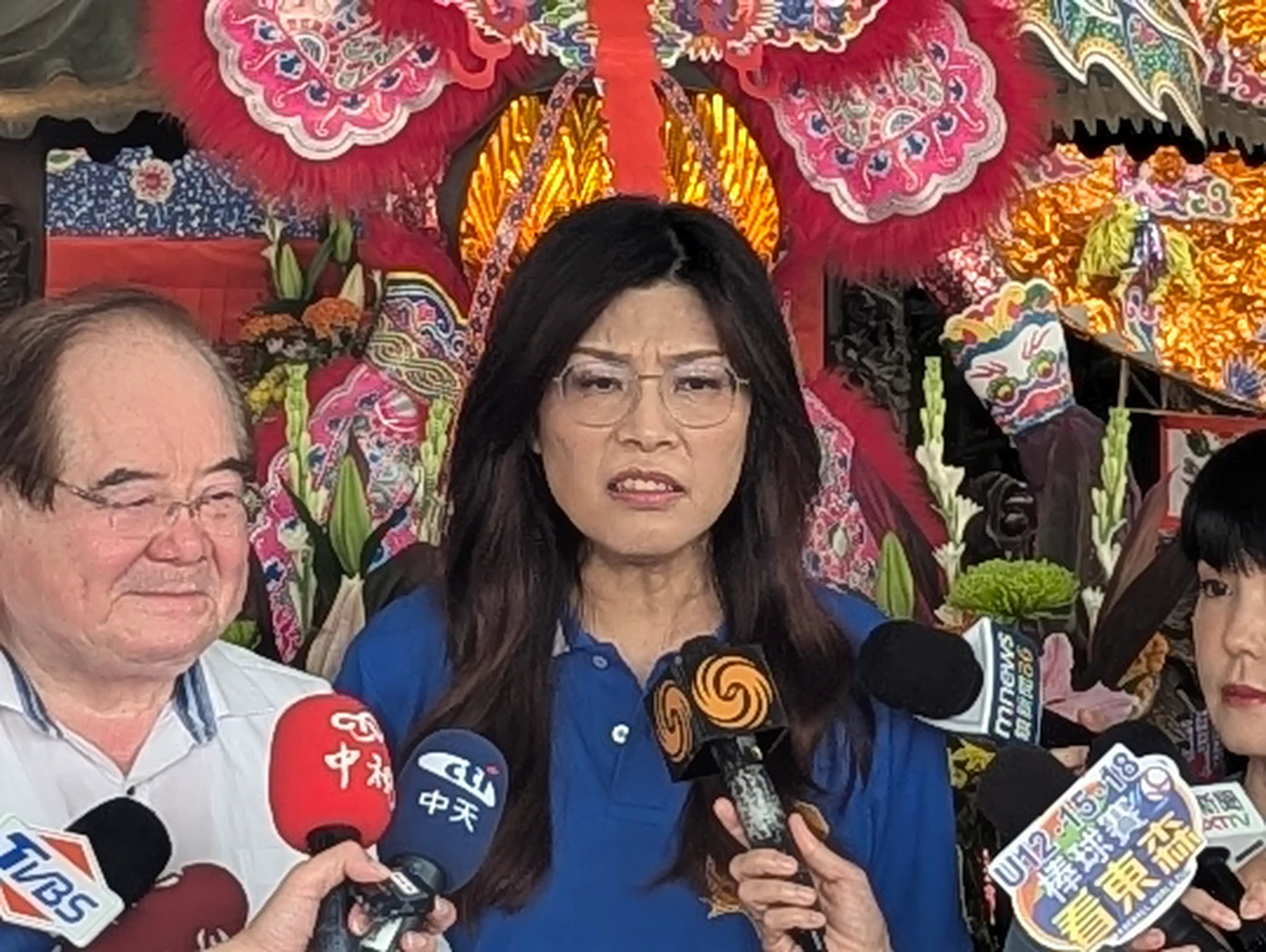 前立委鄭麗文表態選國民黨主席。蘇柏銓攝